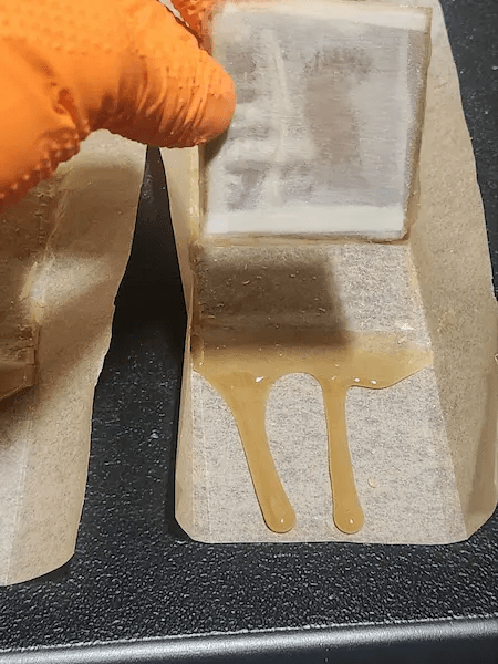 Rosin press for hash production