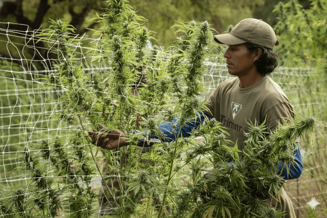 Managed harvest planning and execution
